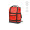 Wellington 21L Rucksack rPET. Magnetverschluss. Laptops bis 17", rot