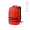 "Buenos Aires Backpack" 25L Rucksack aus rPET mit reflektierenden Frontstreifen, rot
