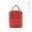 "Stockholm Backpack" 18L Rucksack aus recycelter Baumwolle (450 g/m²) mit rPET-Tragegriffen, rot