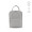 "Stockholm Backpack" 18L Rucksack aus recycelter Baumwolle (450 g/m²) mit rPET-Tragegriffen, hellgrau