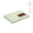 "Giotto Blanket" Decke aus recycelter Baumwolle (200 g/m²) mit personalisierbarem Aufnäher, beige