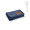 "Van Eyck Blanket" Decke aus rPET (240 g/m²) mit personalisierbarem Aufnäher, blau