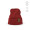 "Cobain Beanie" Mütze aus rPET und Wolle mit personalisierbarem Aufnäher, burgund