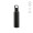 "Mackenzie Bottle" Trinkflasche aus rAluminium, 690 ml mit Karabinerdeckel, auslaufsicher, schwarz