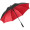 AC-Stockschirm FARE® Doubleface, schwarz/rot