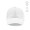 "Darrell Cap" Kappe aus recycelter Baumwolle (280 g/m²) mit Metall-Schnallenverschluss, weiß