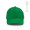 "Darrell Cap" Kappe aus recycelter Baumwolle (280 g/m²) mit Metall-Schnallenverschluss, grün