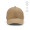 "Darrell Cap" Kappe aus recycelter Baumwolle (280 g/m²) mit Metall-Schnallenverschluss, kamel