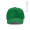 "Hendrix Cap" Kappe aus recycelter Baumwolle (280 g/m²) mit Metall-Schnallenverschluss, grün