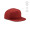 "Cornell Cap" Kappe aus recycelter Baumwolle (280 g/m²) mit Druckknopfverschluss, burgund