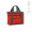 "Florence L Cooler" 10L Kühltasche aus rPET mit zwei Fächern und einer Fronttasche, rot