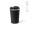 Limpopo Reisebecher recycelter Edelstahl, 490 ml. Doppelwandig und Auslaufsicher, schwarz