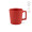 Thames 350 Tasse aus Keramik, 360ml. Matte Oberfläche, rot