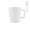 "Thames 350 Mug" Tasse aus Keramik, 360 ml, matte Oberfläche, weiß
