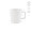 "Thames 250 Mug" Tasse aus Keramik, 270 ml, matte Oberfläche, weiß