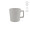 Thames 250 Tasse aus Keramik, 270ml. Matte Oberfläche, hellgrau