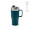 Neman Tasse recycelter Edelstahl, 580 ml. Mit drehbarem Deckel, petrol