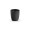 "Amur" Keramik-Espressotasse, 80 ml, matte Oberfläche, schwarz