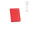 "Marquez A6 Notebook" A6 Notizbuch mit Festeinband mit 196 Seiten aus recyceltem Papier (70 g/m²), rot