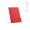 Bronte A5 Notizbuch.Softcover und Kartoneinband. FSC-zertifiziertes Papier, rot