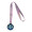 Individuelle Medaille Subdal Colour, schwarz/transparent