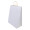 Papiergeschenktasche, groß Papbag L, weiß