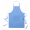 Baumwoll-Schürze Cuoco, blau