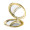 Taschenspiegel Pollux, gold