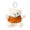 plüsch teddybär schlüsselanhänger Keyted, orange