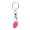 Schlüsselanhänger mit Einkaufswagen-Chip Eurocoin, pink