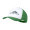 Baseball Kappe Sucap, weiß/grün