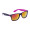Sonnenbrille Noosa, schwarz/pink