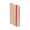 Notizbuch Prunus A6, natur/rot