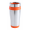 Thermobecher Caprol, silber/orange