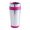 Thermobecher Caprol, silber/pink