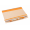 Notizbuch Platanus A5, natur/orange