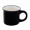 Mini Vintage-Becher Woodstock Mini, schwarz