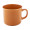 Matter Vintage-Becher Woodstock Flat, orange