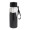 RPET Trinkflasche mit Handtuch Fitmax, schwarz