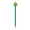 Bleistift mit Weihnachtsfigur, Weihnachtsbaum Ramsvika, grün
