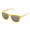 Sonnenbrille Colobus, natur/gelb