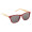 Sonnenbrille Colobus, natur/rot