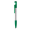 Touchpen mit Kugelschreiber Handy, silber/grün