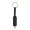 Schlüsselanhänger mit 60W USB-C-Kabel Keycab, schwarz