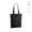"Annapurna Tote Bag" Einkaufstasche aus recycelter Baumwolle (180 g/m²) mit Bodenfalte, schwarz