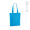 "Annapurna Tote Bag" Einkaufstasche aus recycelter Baumwolle (180 g/m²) mit Bodenfalte, hellblau
