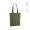 "Annapurna Tote Bag" Einkaufstasche aus recycelter Baumwolle (180 g/m²) mit Bodenfalte, armeegrün