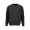 "Waikiki U Sweatshirt" Unisex Sweatshirt mit Rundhalsausschnitt aus Bio-Baumwolle und rPET, schwarz