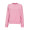 "Waikiki W Sweatshirt" Damen Sweatshirt mit Rundhalsausschnitt aus Bio-Baumwolle und rPET, rosa
