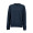 "Waikiki W Sweatshirt" Damen Sweatshirt mit Rundhalsausschnitt aus Bio-Baumwolle und rPET, marineblau